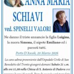 Anna Maria Schiavi ved. Spinelli Valori