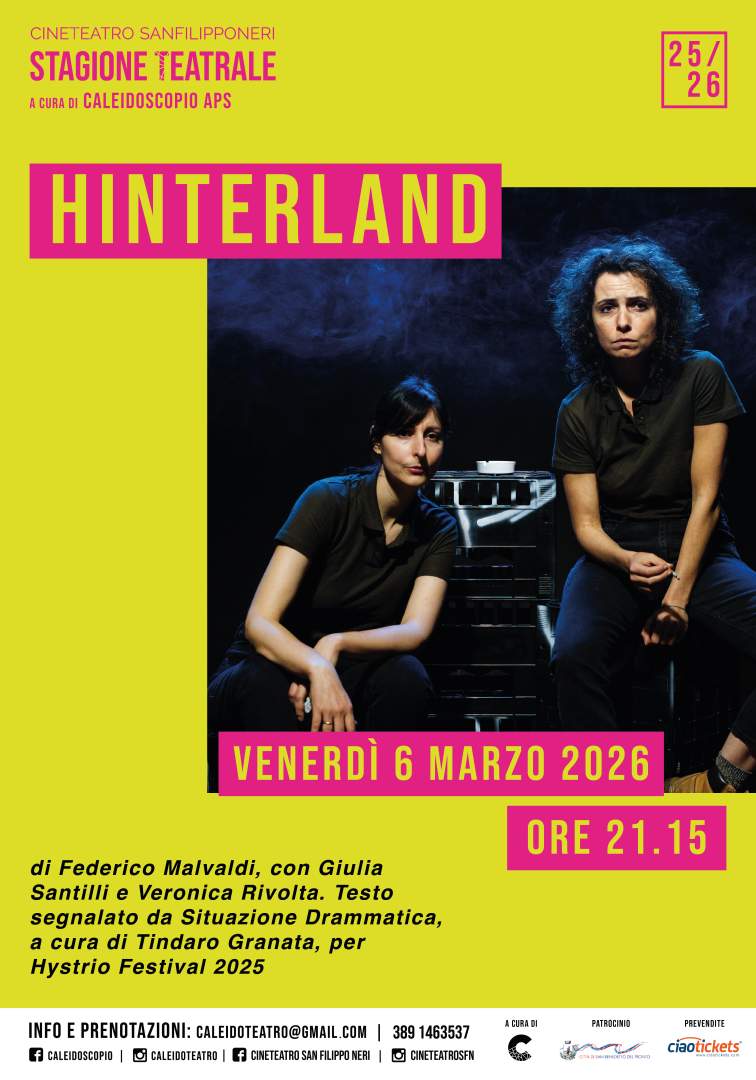 Hinterland @ Cineteatro San Filippo Neri
