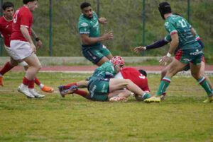 UNIONE RUGBY SAN BENEDETTO, IMPRESA RIUSCITA A METÀ A CIVITAVECCHIA