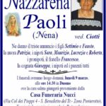 Nazzarena Paoli (Nena) ved. Ciotti