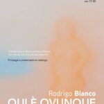 QUI È OVUNQUE di Rodrigo Blanco verso il finissage