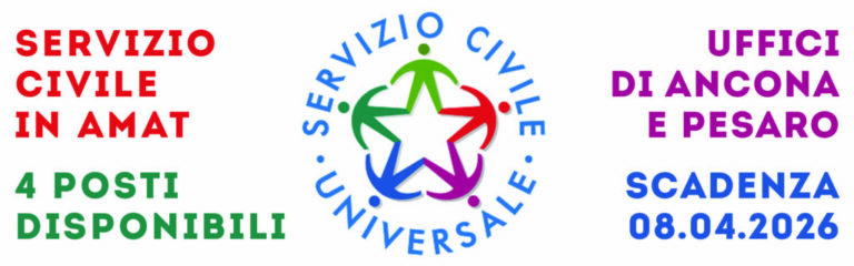 SERVIZIO CIVILE 2026-27, PUBBLICATO IL BANDO PER 4 POSTI IN AMAT. DOMANDE ENTRO L’8 APRILE