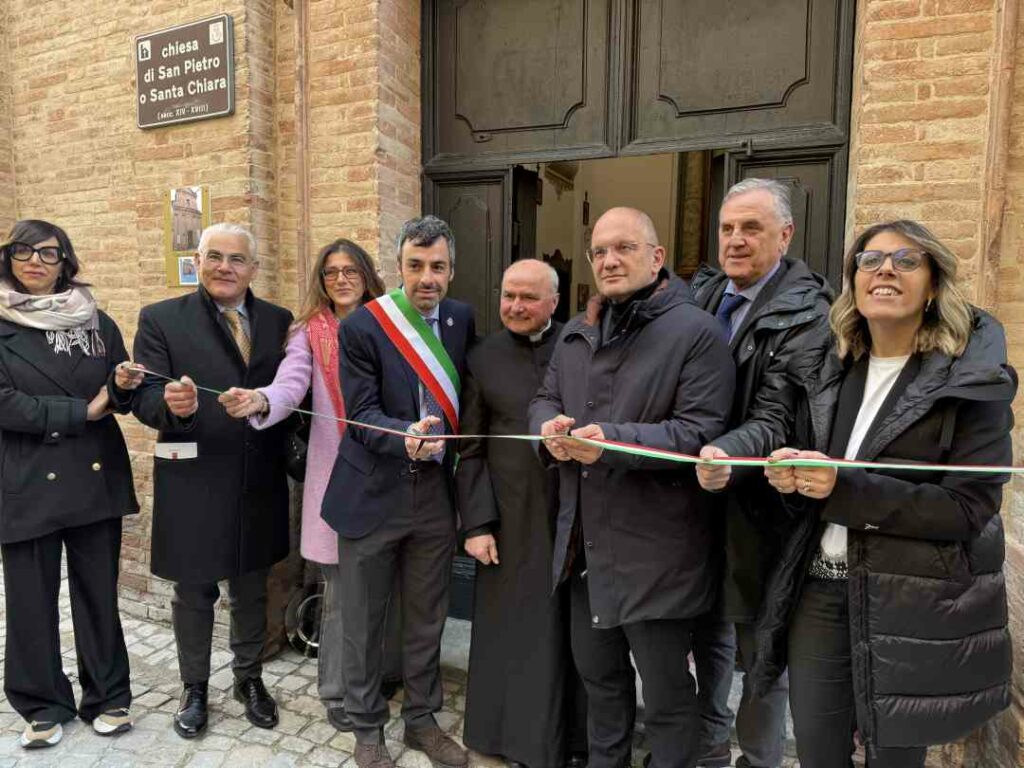La Chiesa di Santa Chiara a Sarnano è stata riaperta al pubblico