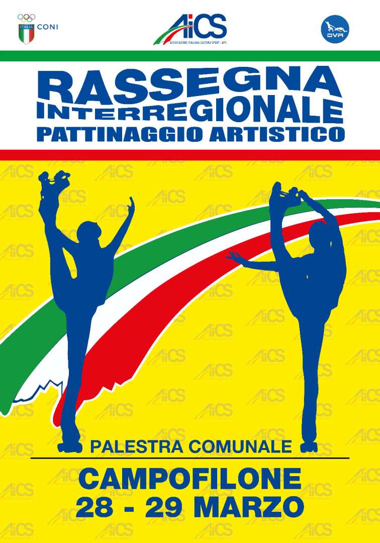 Pattinaggio Artistico: La Diavoli Verde Rosa organizza la Rassegna Interregionale Aics Marche – Abruzzo 2026 a Campofilone