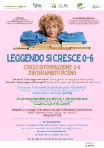 Un nuovo ciclo di formazione sulla lettura per educatori e insegnanti della fascia 0 – 6 anni