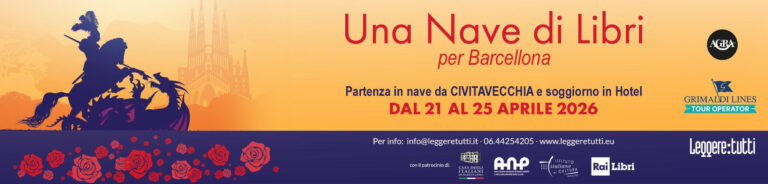 Giornata Mondiale del Libro:   a Barcellona con ‘Una nave di libri’