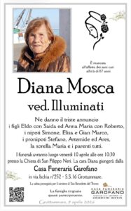Diana Mosca ved. Illuminati