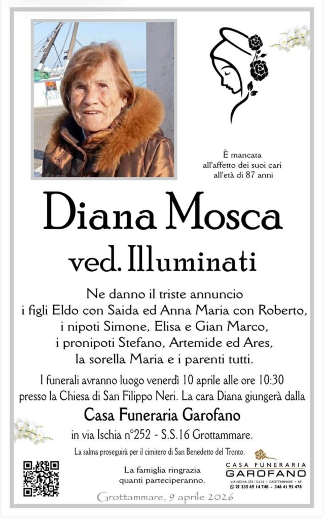 Diana Mosca ved. Illuminati