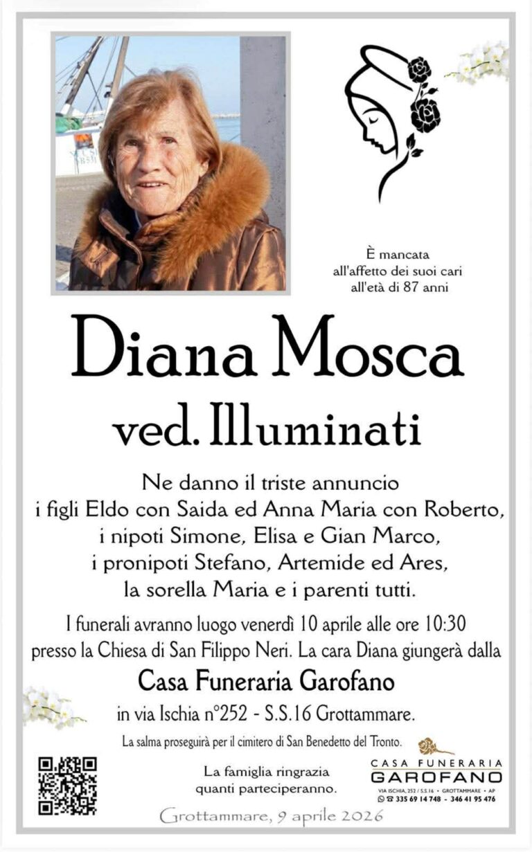 Diana Mosca ved. Illuminati
