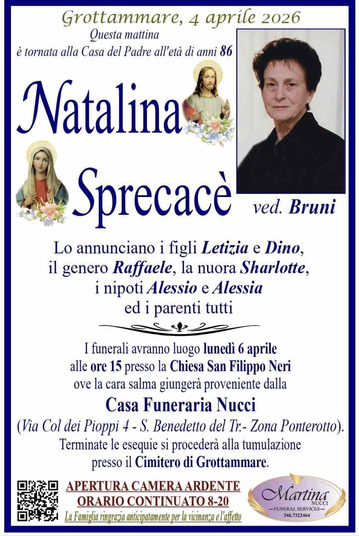 Natalina Sprecacè ved. Bruni